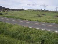 Scenic Drive on California Highway Landscape 001