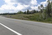 Scenic Drive Through Colorado Forest Mountains