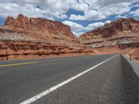 Scenic Drive along Highway 12 in Capitol Reef, Utah