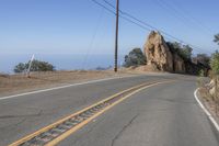 Scenic Drive through Malibu Mountains