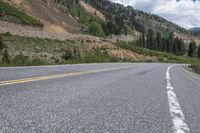 this is an image of a scenic drive on the road to town of tell name