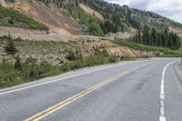 this is an image of a scenic drive on the road to town of tell name