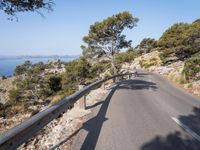 Scenic Drive in Spain: Mallorca Mountains and Ocean