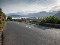 Scenic Drive in Spain: Mountains and Ocean Views