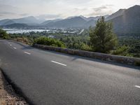 Scenic Drive in Spain: Mountains and Ocean Views