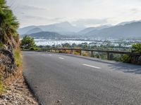 Scenic Drive in Spain: Mountains and Ocean Views
