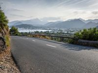 Scenic Drive in Spain: Mountains and Ocean Views