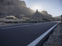 Scenic Drive through Tenerife's Mountainous Landscape