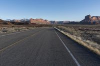 Scenic Drive through Utah Mountain Landforms