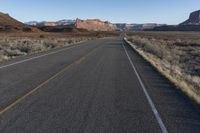 Scenic Drive Through Utah Mountain Landforms