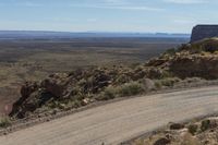 Scenic Drive in Utah: Road through Red Rock Mountains