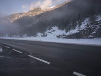Scenic Germany: Alps, Asphalt Road, and Stunning Views