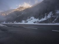 Scenic Germany: Alps, Asphalt Road, and Stunning Views