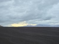 Scenic Highway Through the California Desert