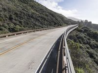 Scenic Highway: Mountain Landscape on a Sunny Day