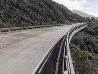 Scenic Highway: Mountain Landscape on a Sunny Day