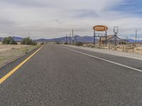 Scenic Highway in Nevada, USA