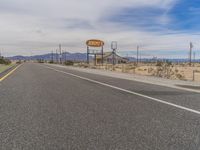 Scenic Highway in Nevada, USA