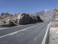 Scenic Highway in Tenerife: Driving Through the Mountain Range