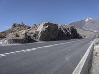 Scenic Highway in Tenerife: Driving Through the Mountain Range