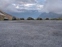 Scenic Landscape with Asphalt Road and Vegetation