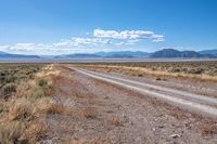 Scenic Landscape in California Desert