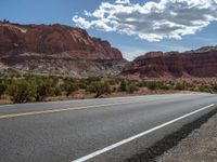 Scenic Landscape: Highway 12 in Capitol Reef, Utah