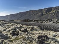 Scenic Landscape in Iceland with Clear Sky