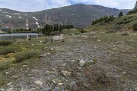 Scenic Landscape at Loveland Pass Lake, Colorado, USA