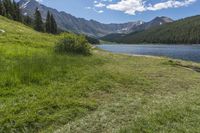 Scenic Landscape in Colorado: Majestic Mountains and Tranquil Nature