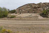 Scenic Landscape of Red Rock Formation in San Rafael Swell, Utah