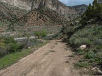 Scenic Landscape of Rugged Mountains in Utah