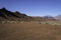 Scenic Landscape of Utah Desert and Mountains