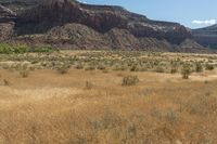 Scenic Landscape of Utah's Desert Red Rocks in Canyonlands National Park - USA