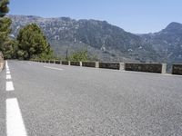 Scenic Mountain Road in Mallorca, Spain