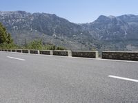 Scenic Mountain Road in Mallorca, Spain