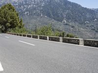 Scenic Mountain Road in Mallorca, Spain