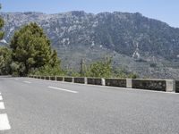 Scenic Mountain Road in Mallorca, Spain