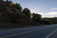 Scenic Morning Drive on Rural Highland Road