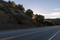 Scenic Morning Drive on Rural Highland Road