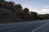 Scenic Morning Drive on Rural Highland Road