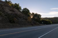 Scenic Morning Drive on Rural Highland Road