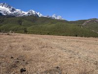 Scenic Mountain Drive in Yunnan, China