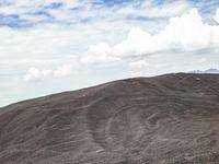 Scenic Mountain Landscape with Open Space and Dirt Road