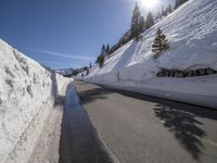 Scenic Mountain Pass in California, USA