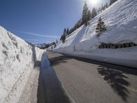 Scenic Mountain Pass in California, USA