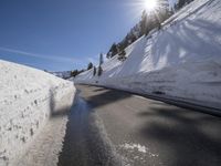 Scenic Mountain Pass in California, USA