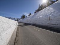 Scenic Mountain Pass in California, USA