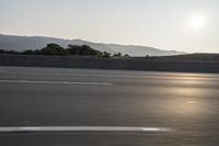 Scenic Mountain Road at Dawn