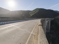 Scenic Mountain Road in Daytime